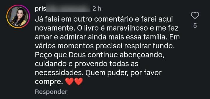 priscila.vanessa2_: O livro é maravilhoso. Em vários
momentos precisei respirar fundo.